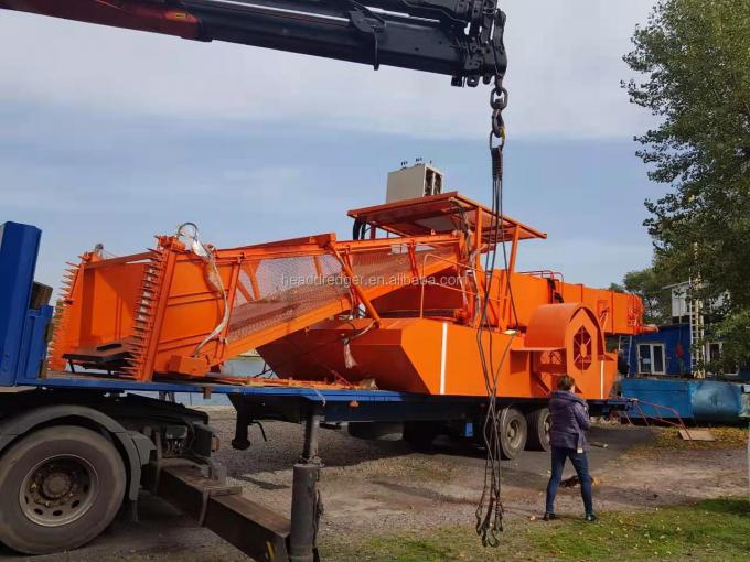 tin tức mới nhất của công ty về Bốn máy thu hoạch cỏ dại aqautic được chuyển đến Philippines  0